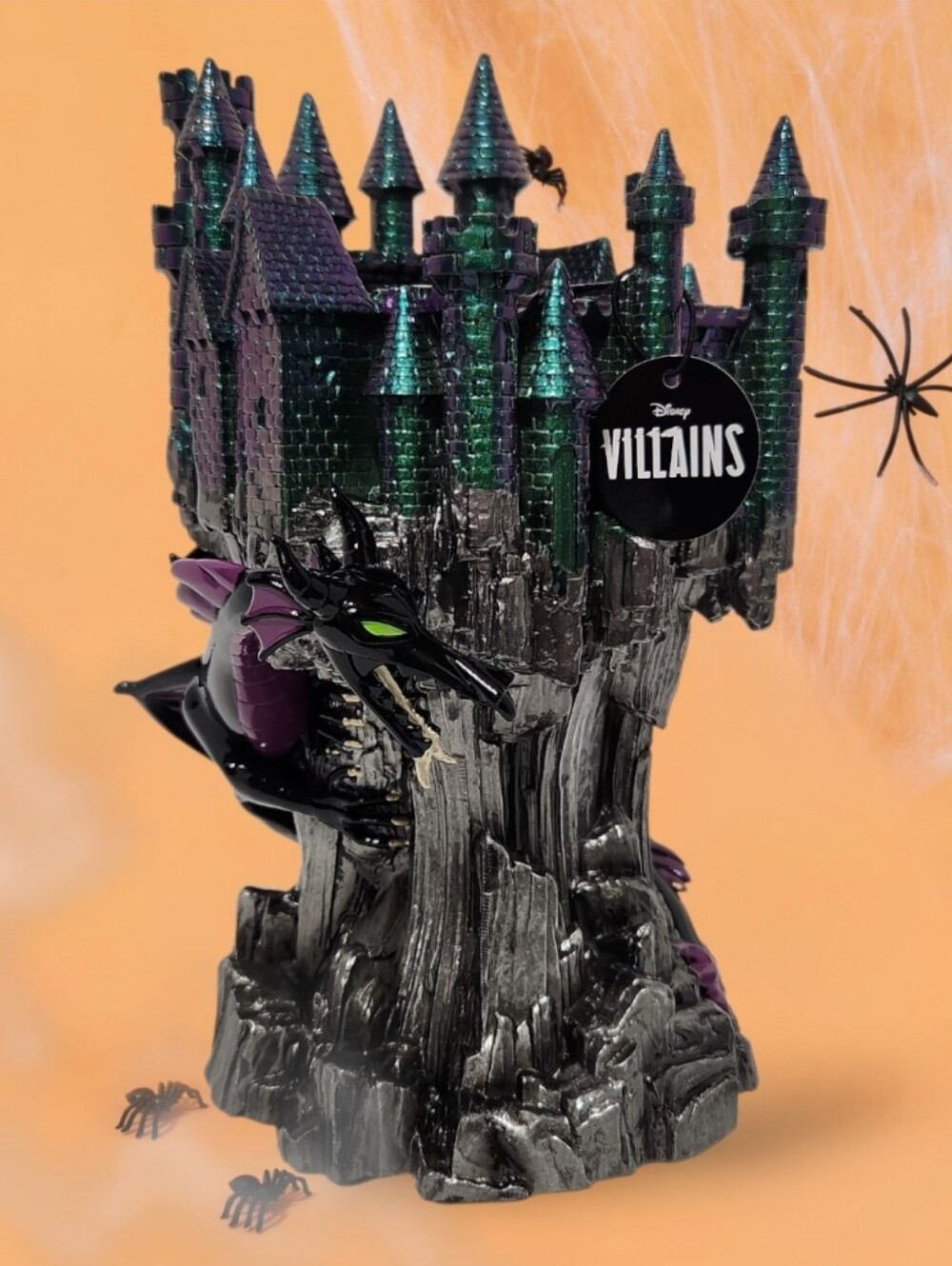 Bath & Body Works Disney Villain Maleficent Dragon Castle Pedestal Candle Holder